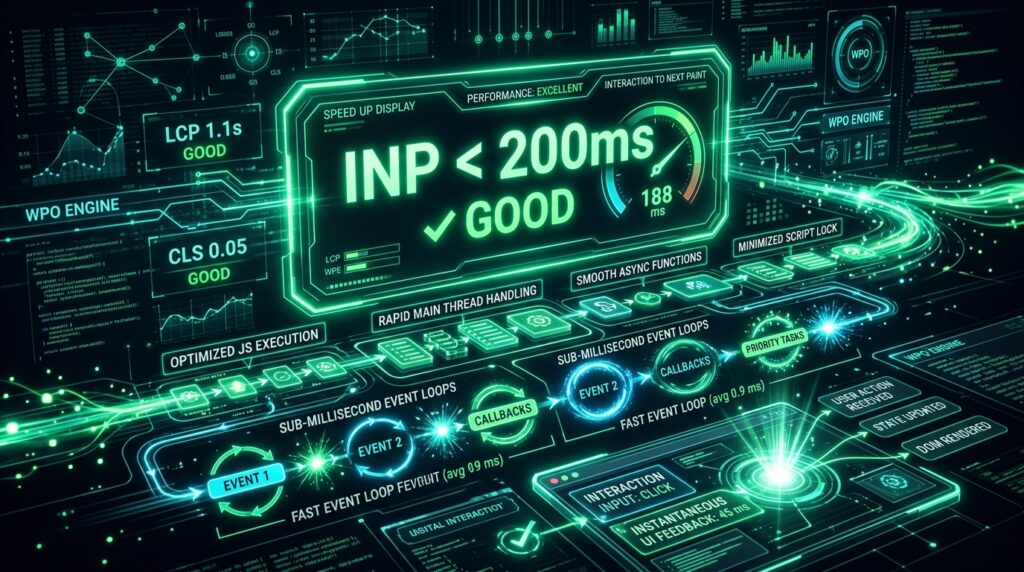 Mastering INP Interaction to Next Paint Below 200ms Core Web Vitals Optimization