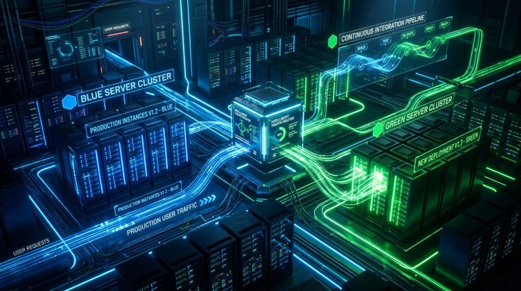 Zero Downtime Deployments with Docker Blue-Green Pipelines by PixaQuant