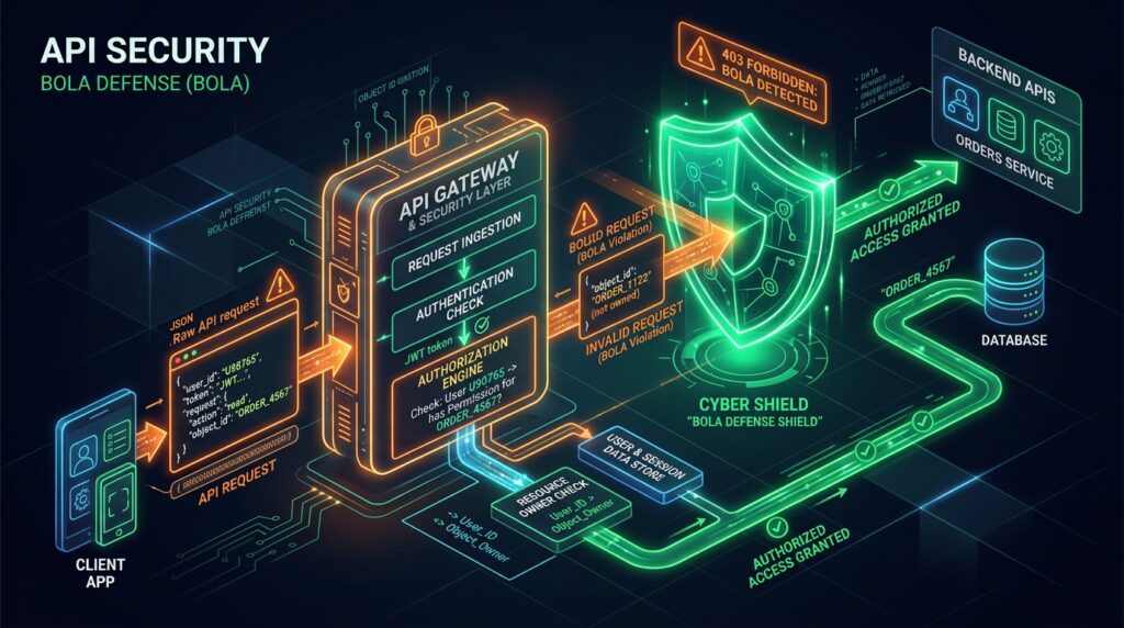 Preventing Broken Object Level Authorization BOLA in Modern Web and Mobile APIs